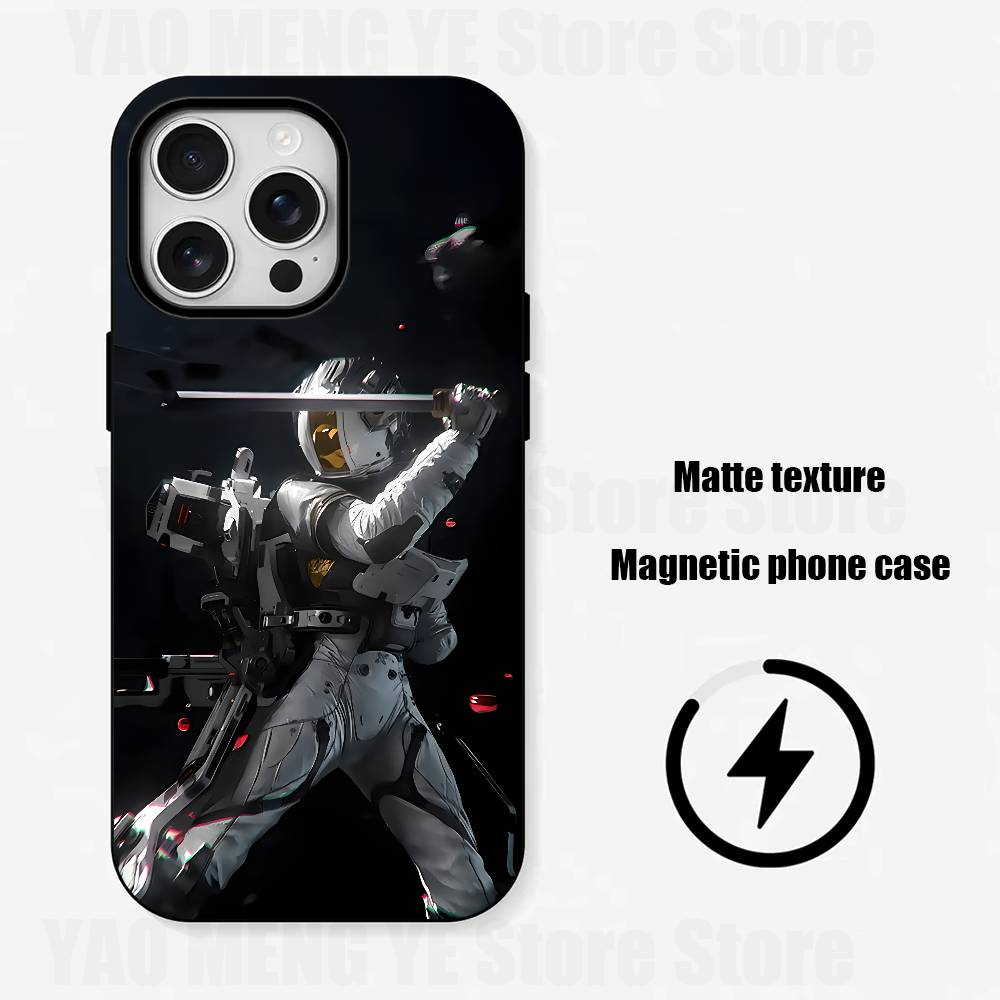 

Ling C-Cage I-Incarnation Matte Magnetic For Case For iPhone 17,16,15,14,13,12,11 Pro Plus Mini Max Frosted Cover iPhone15