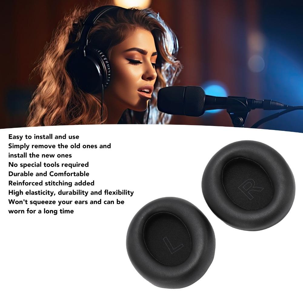 2PCS Noise Isolation Ear Cushions for Anker Soundcore Life Q30 Q35 Q30 BT Q35 BT Headset