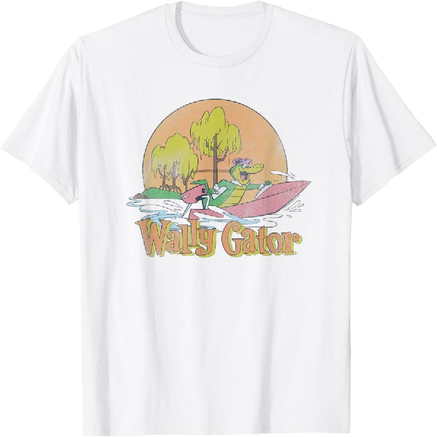 Wally Gator Speedboat T-Shirt XXXXXL белый