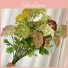 Head 3 Rice Fruit Faux Plants Flocked Stems Wedding Decor Props Photography