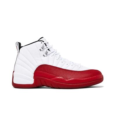 Air 12 Retro 'Cherry' 2023 (Unisex) Bílá / Bílá / Metalická stříbrná / Varsity červená Vintage basketbalové boty CT8013 116