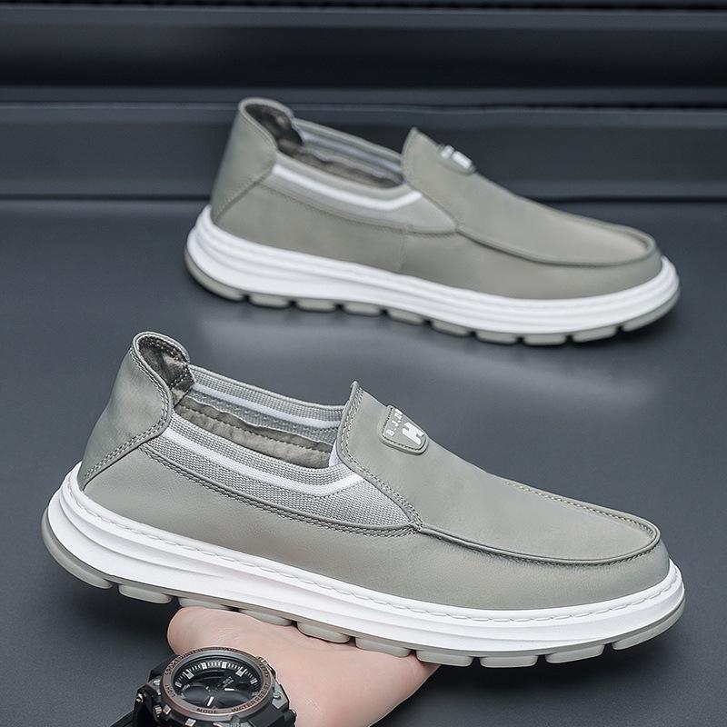 

Men s spring and autumn popular breathable soft sole middle-aged and elderly father shoes comfortable work casual shoes 44