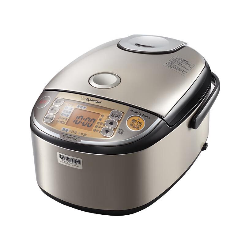 Zojirushi NP-HRH10C-XT 3L Cuiseur à riz à induction sous pression Prise CN (adaptateur inclus)