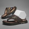 Fashion CYYTL Flip Flops Mens Slippers Summer Casual Shoes Beach Sandals Outdoor Slides Walking Comfort Leather Luxury Designer Fashion