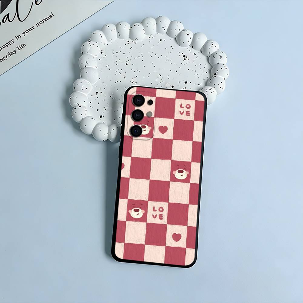 

Свежий чехол-шахматка из мягкого силикона для Samsung S25, S24, S21, S22, S23, S30, Ultra, S20, Plus, FE, Lite-Черный Samsung S30plus5G