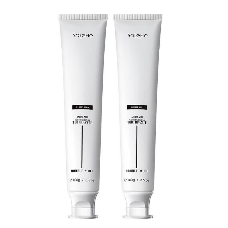 Baking Soda Amino Acid Whitening Toothpaste Twin Pack