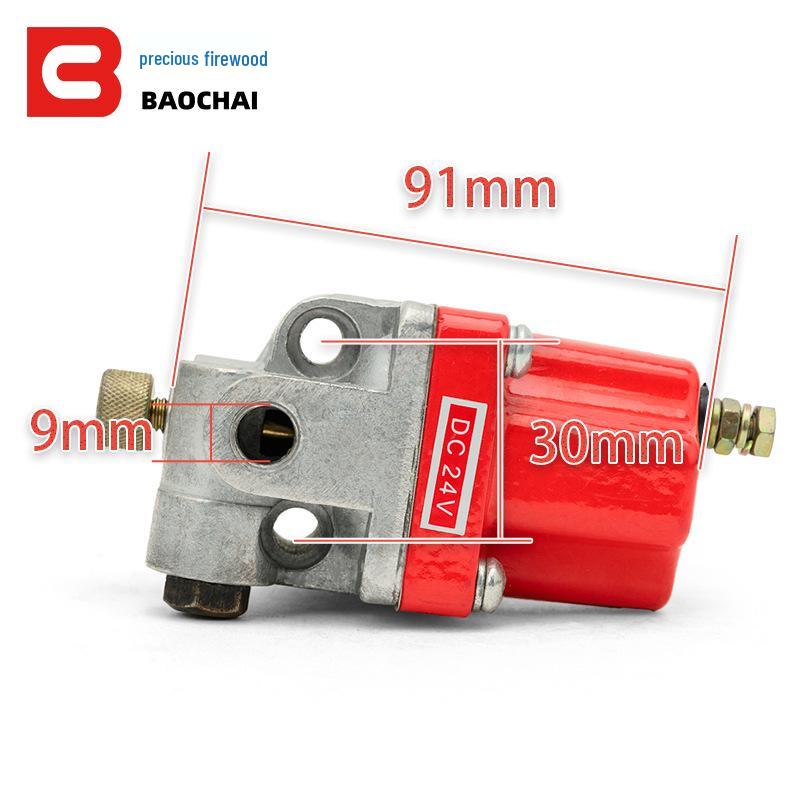 Diesel Generator Fuel Shut-off Solenoid Valve Assembly Flameout