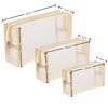 Nylon Mesh Cosmetic Bag Zipper Box Shaped Toiletry Organizer Makeup Bags Multifunctional Women Lipstick Key Coin Purse Pouch