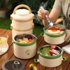 User Friendly 304 Nonrust Steel Food Container Durable Leak Proof Lunch Box For Adults Kids School Office Travel