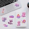 First-Class 50Pcs Premium-Quality Glittery High-Standard Cute Top-Grade Animal Top-Grade Stickers Top-Grade Cartoon High-Standard Rainbow