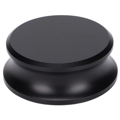 Plattenspieler Gewichtsstabilisator Aluminium Plattenspieler Vinyl Schwarz Klemme für Schallplattengewicht