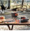Windproof Portable Camping Stove: Outdoor Self-Driving BBQ Cookware for Picnics and Wild Camping