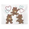 Wandteppich Wandbehang Cartoon Hintergrundtuch Hängendes Tuch Schlafzimmer Raumdekoration Tuch Net Red Foto Wandtuch