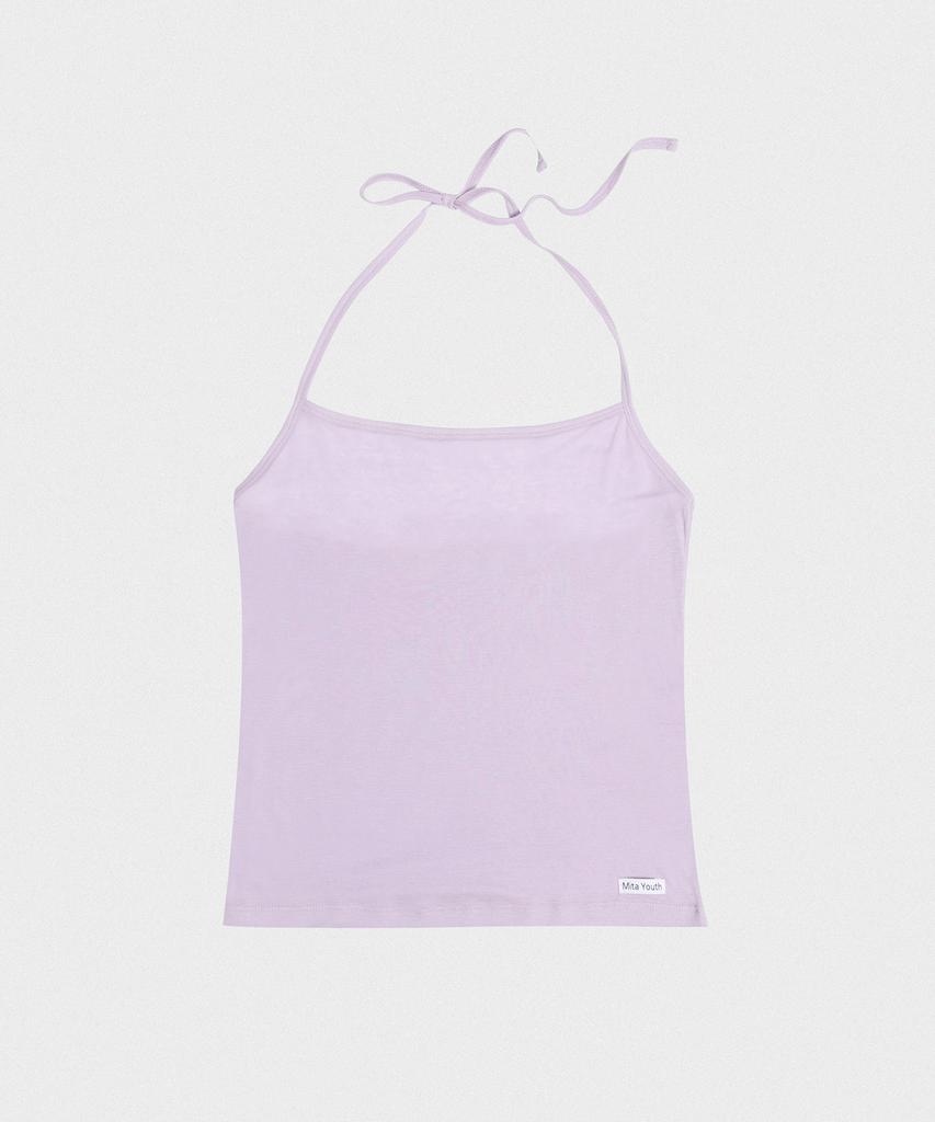 MITA YOUTH [2Pack] Tencel Halter Neck Sleeveless 5 Colors (Type A)