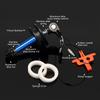 Weather Resistant Chain Cleaner Set Portables Home Garage Bike Cleaner for Home Use and Repair Shops