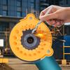 Heavy Duty Drill Bit Sharpener Power Bit Grinding Attachment for Metalworking Woodworking Auto Repair Construction