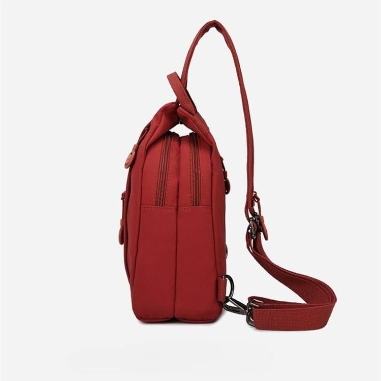 Multifunctional nylon breast bag women's crossbody shoulder bag