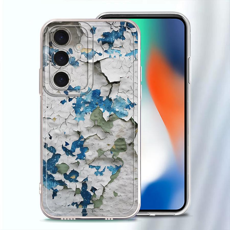 Phone Cover Case for Samsung Galaxy A55 A23 A25 A51 A36 A13 A54 A15 A52 A31 A33 A52 A56 A50 A34 A35 A26 A24 A14 A16 Rust Art