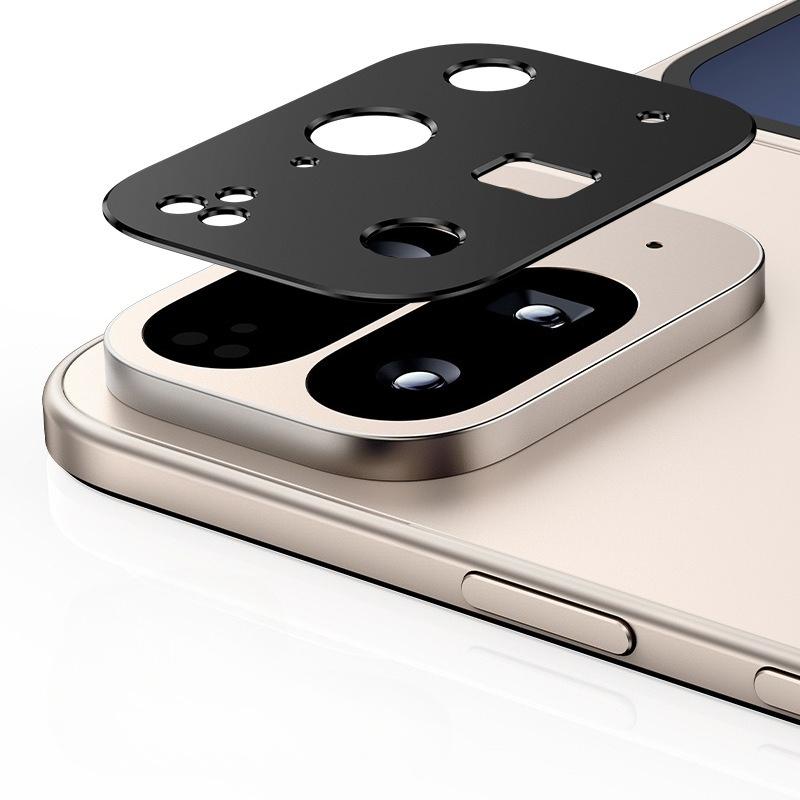 

Metal Camera Bezel Cover Sticker Camshield for Google Pixel 10 Pro XL Pixel10Pro for 17Pro Max 17 Air Alloy Lens Hollow Anti-Shatter Protector Film For iPhone 15 чёрный