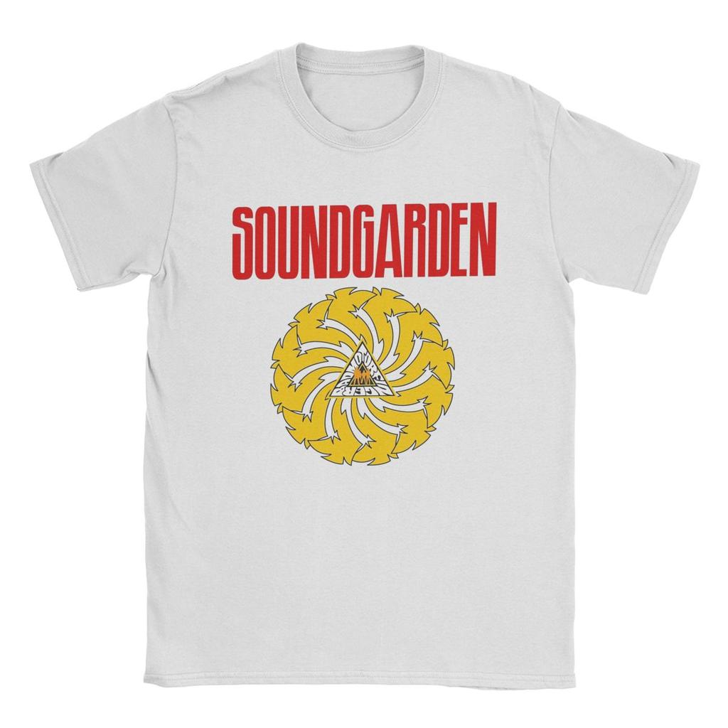 Vtipné pánské tričko Soundgarden Badmotorfinger s kulatým výstřihem z čisté bavlny, trička s krátkým rukávem, topy ve velkých velikostech