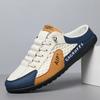 Men's Fashion Soft Bottom Half Slippers Summer New Casual Shoes Soft Bottom Support Shoes Sports Shoes Zapatos De Hombre