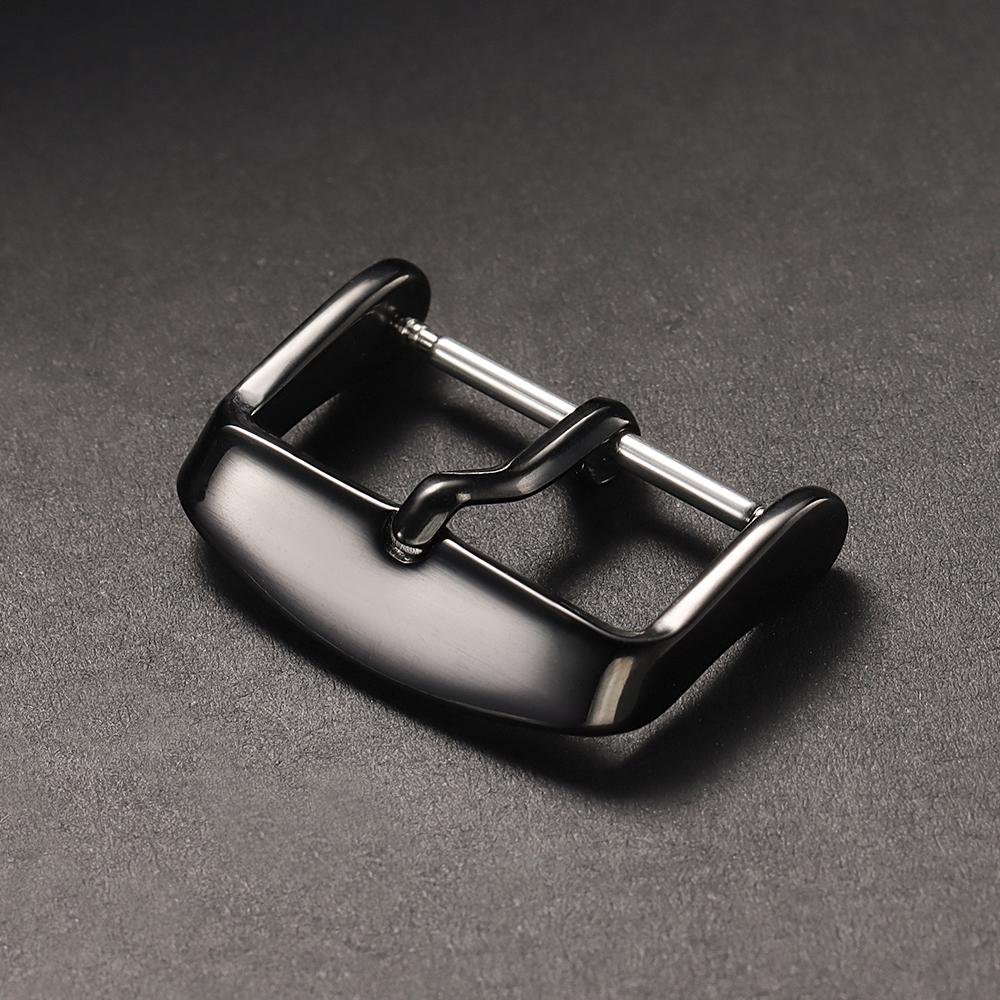 16mm 18mm 20mm 22mm Watchbands Metal Buckle Stainless Steel Pin Clasp Watch Accessories for Leather Band Strap Watch Buckle