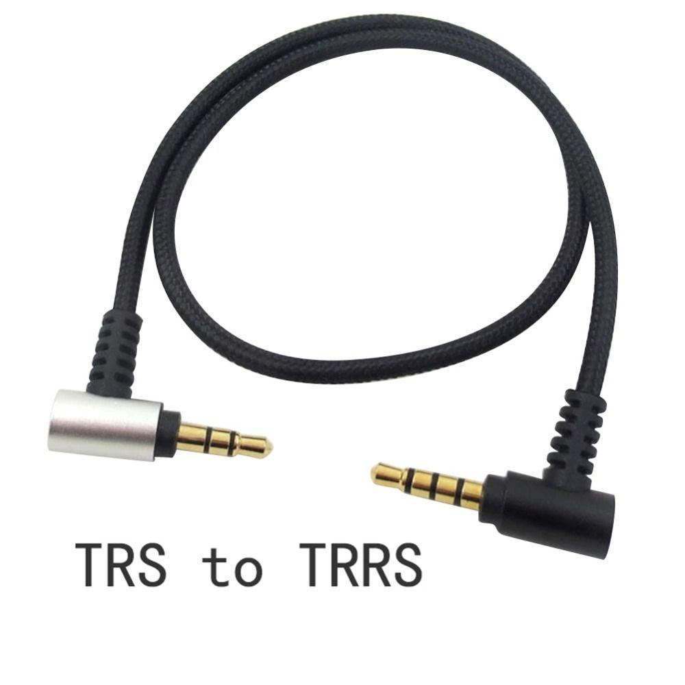 Phone Supplies TRS to TRRS Cable 3.5mm Microphone Adapter Tablet Mic Converter Microphone Cable