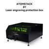 Atomstack B1 Laser Engraving Cutting Machine Protective Box All Metal Structure Acrylic Window
