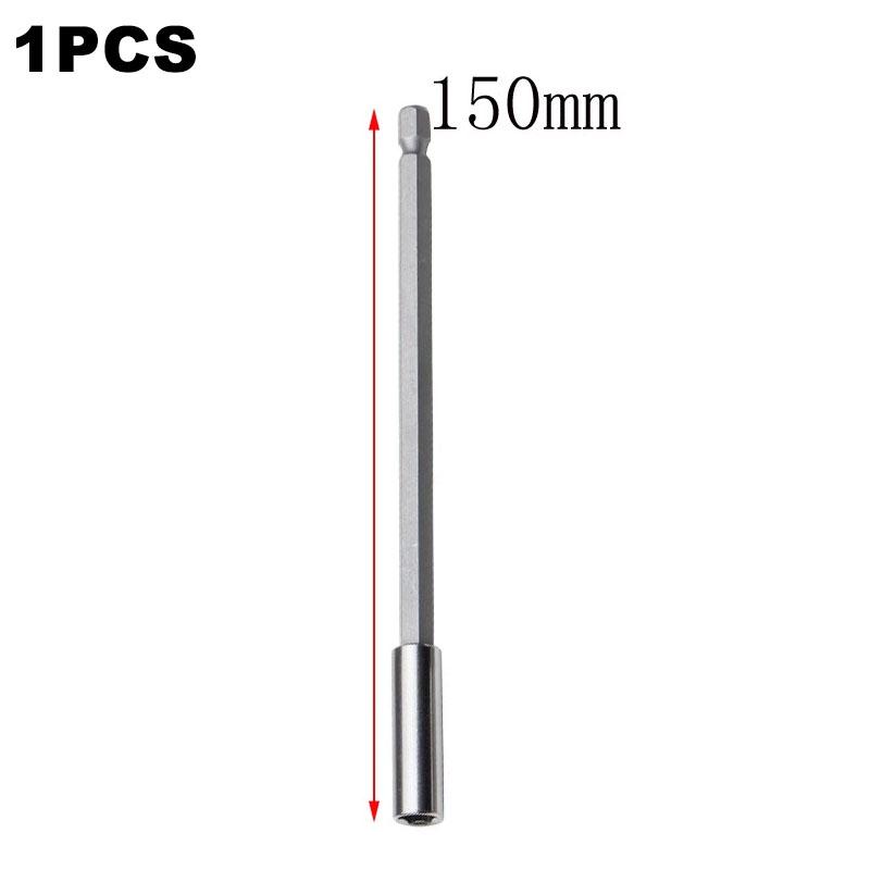 1/5pcs Magnetic Screwdriver Extension Hexagonal Handle Extended Connecting Rod Carbon Steel Screwdrivers Bit Holder Power Tools