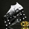 Scarpe da calcio da uomo Scarpe da calcio alte con punte lunghe alla caviglia AG/TF Scarpe da calcio per bambini con tacchetti per erba da esterno Scarpe da calcio sportive da allenamento