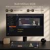 RK ROYAL KLUDGE R98 Pro Gaming Japanese Full Mechanical Volume Gasket RGB PBT Keycaps Cream Linear Software New Version with Independent Key Keyboard,