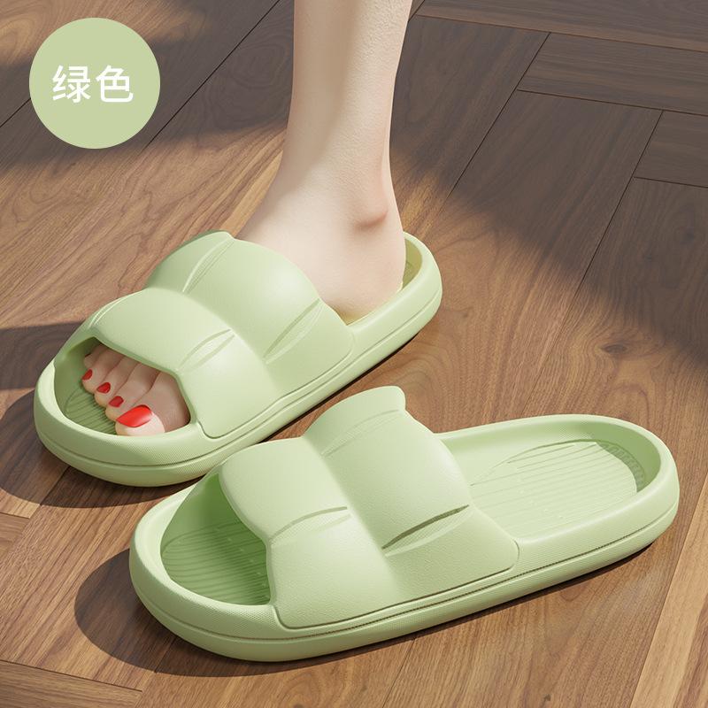 EVA slippers men's soft bottom indoor couple bathroom bath slippers non-slip and wear-resistant home slippers women's