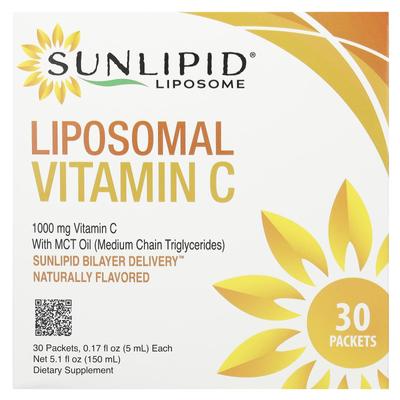 Liposomales Vitamin C mit MCT-Öl, 30 Beutel, 5 ml (0,17 Fl Oz) Jeder