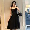 New ArrivalS Open Run Women S Cami Black Summer dreSS Long dreSS