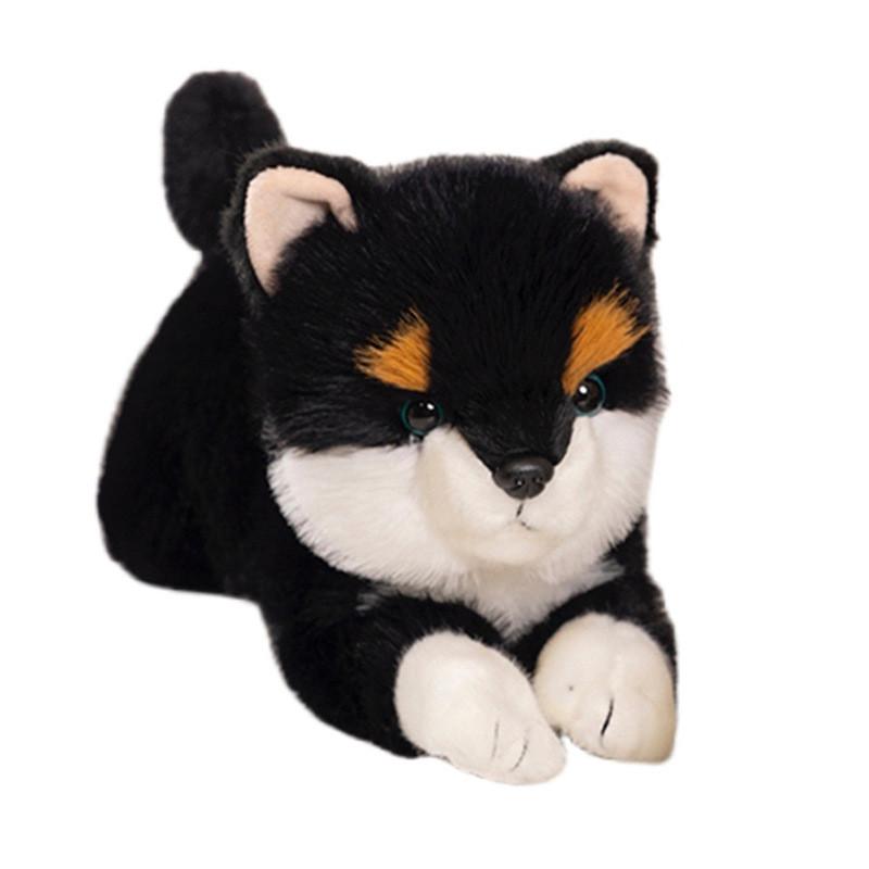 Realistic Fluffy And Plush Husky Dog Doll Highquality Stuffed Animal Children For