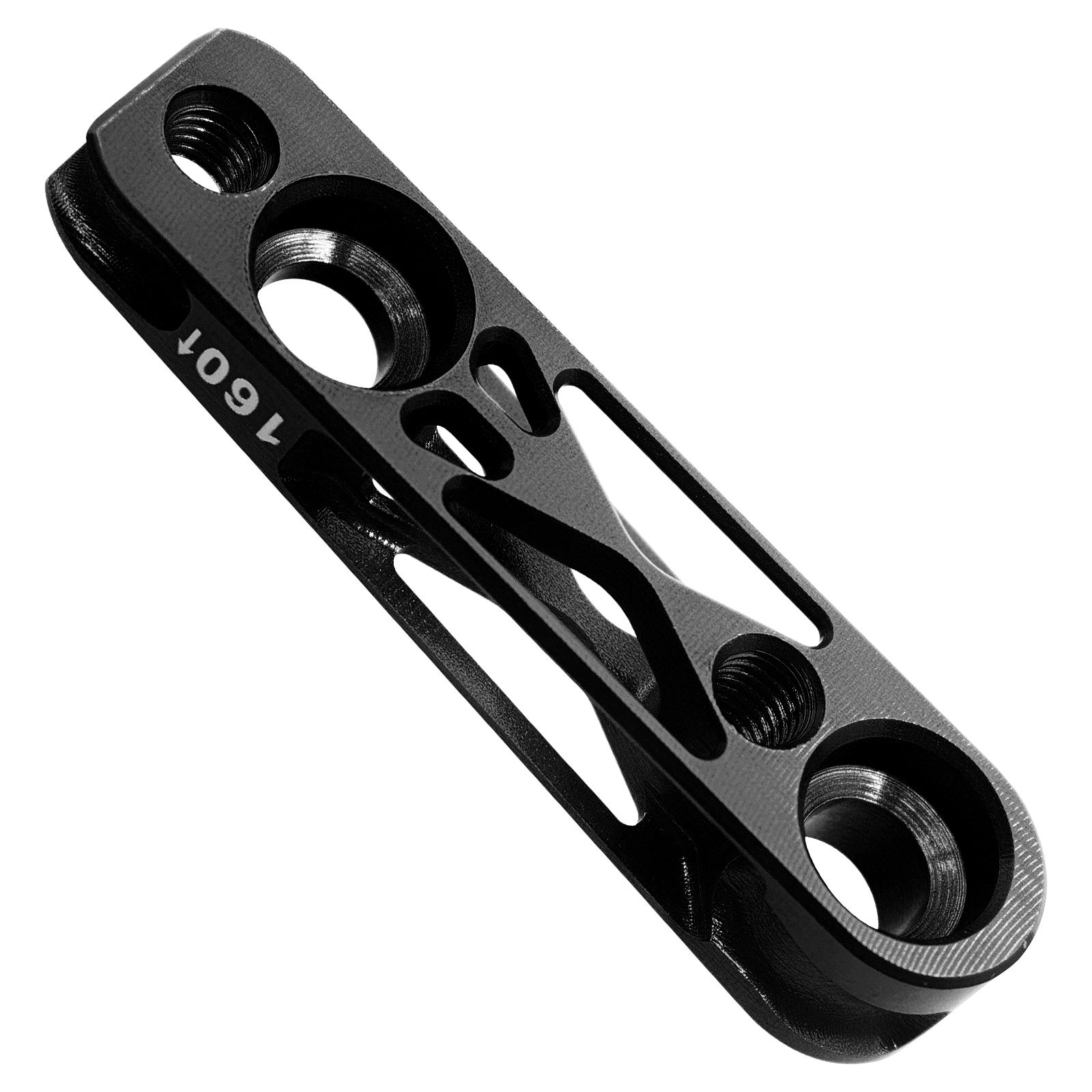 Bike Bicycle Part Accessories Front and rear brakes adapter For Road Bike Disc Brake Converter Aluminum Alloy lightweight Rear-black
