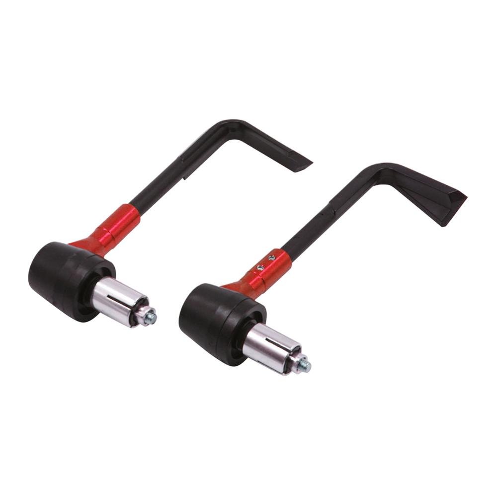 Handlebar Lever Guard 2pcs Clutch Lever Protector Guards Aluminum Clutch Brake End Handguards Brake Protector For Motorbike