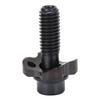 Bike Washer and Screw Set Ti Alloy Black Color Half Moon Design Front Derailleur Fixing Screw and