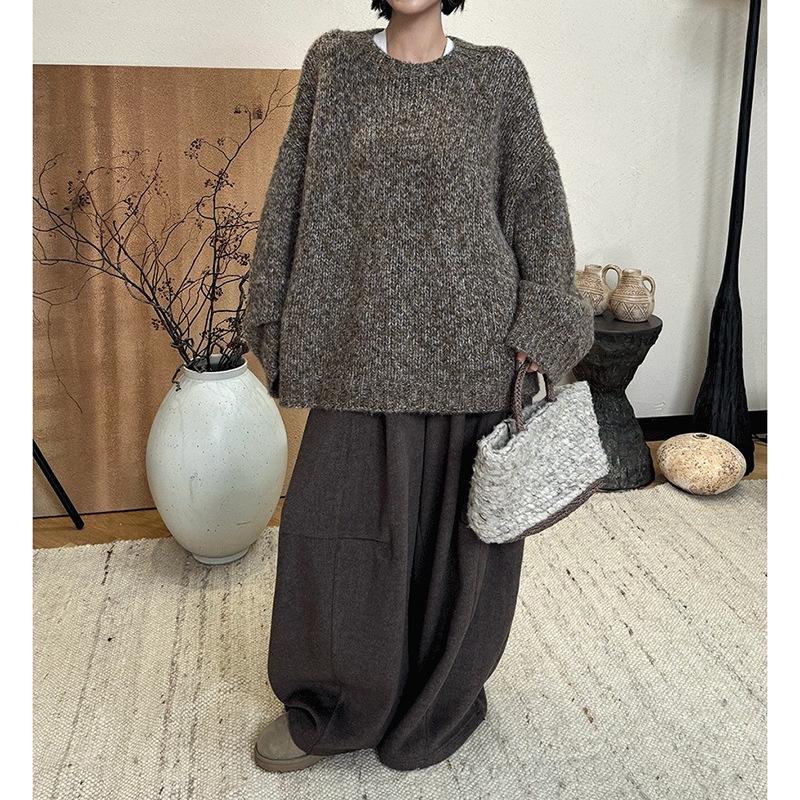 

Owis Autumn/Winter Heavyweight Scythe Pants: Soft, Stylish 3D Cut Slimming God Pants 2026 Medium