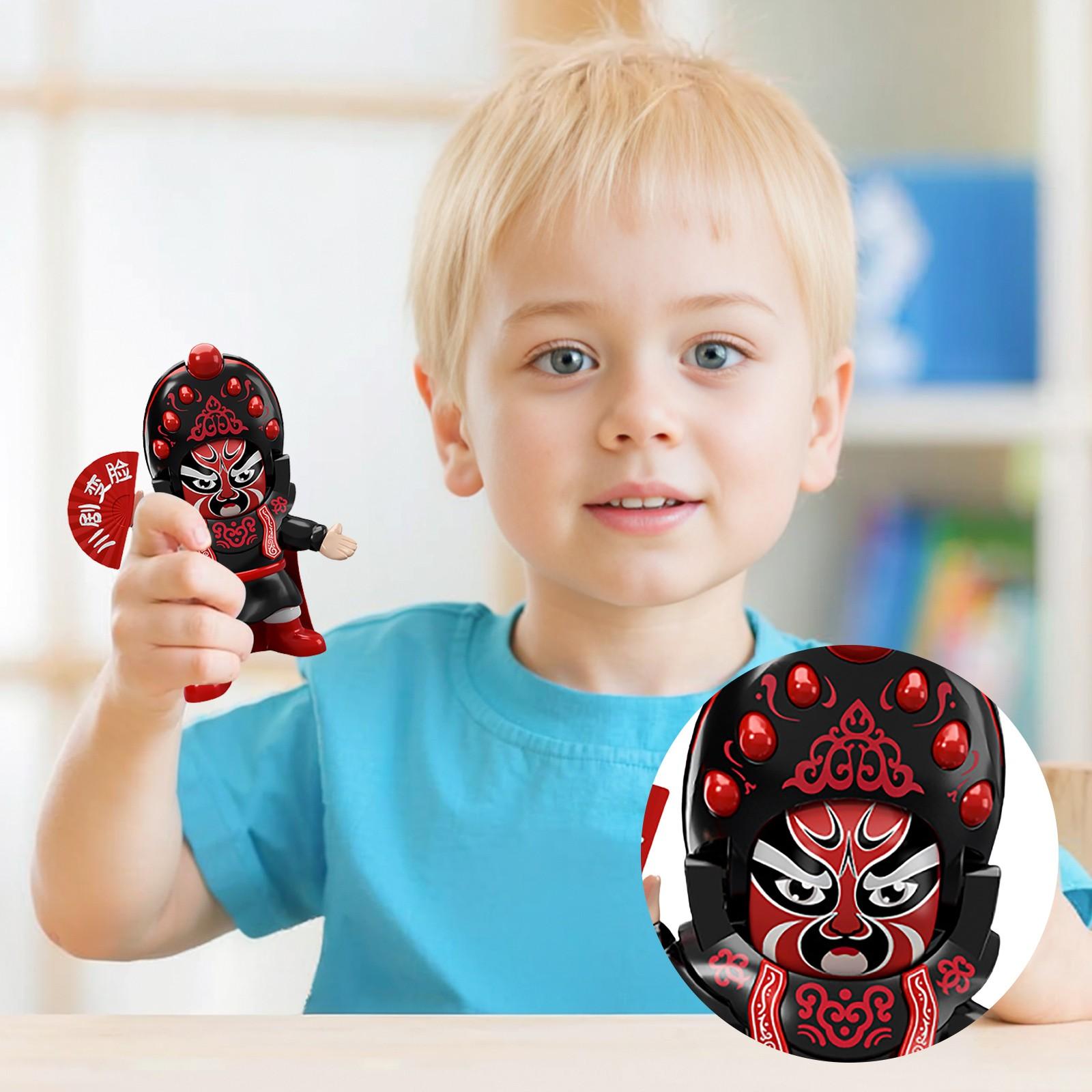 

Кукла, меняющая лицо, Сычуаньская опера, меняющая лицо, китайские культурные сувениры, рука One Size красный