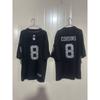 Camiseta de Fútbol Americano Bordada Oversize para Hombre Equipo Tigers Raiders Ropa Deportiva Corte Holgado Mezcla de Algodón