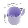 Handheld Electric Egg Beater 1L Multifunctional Rice Washer Manual Egg Mixing Bowl for Restaurant Home Kitchen Gadgets
