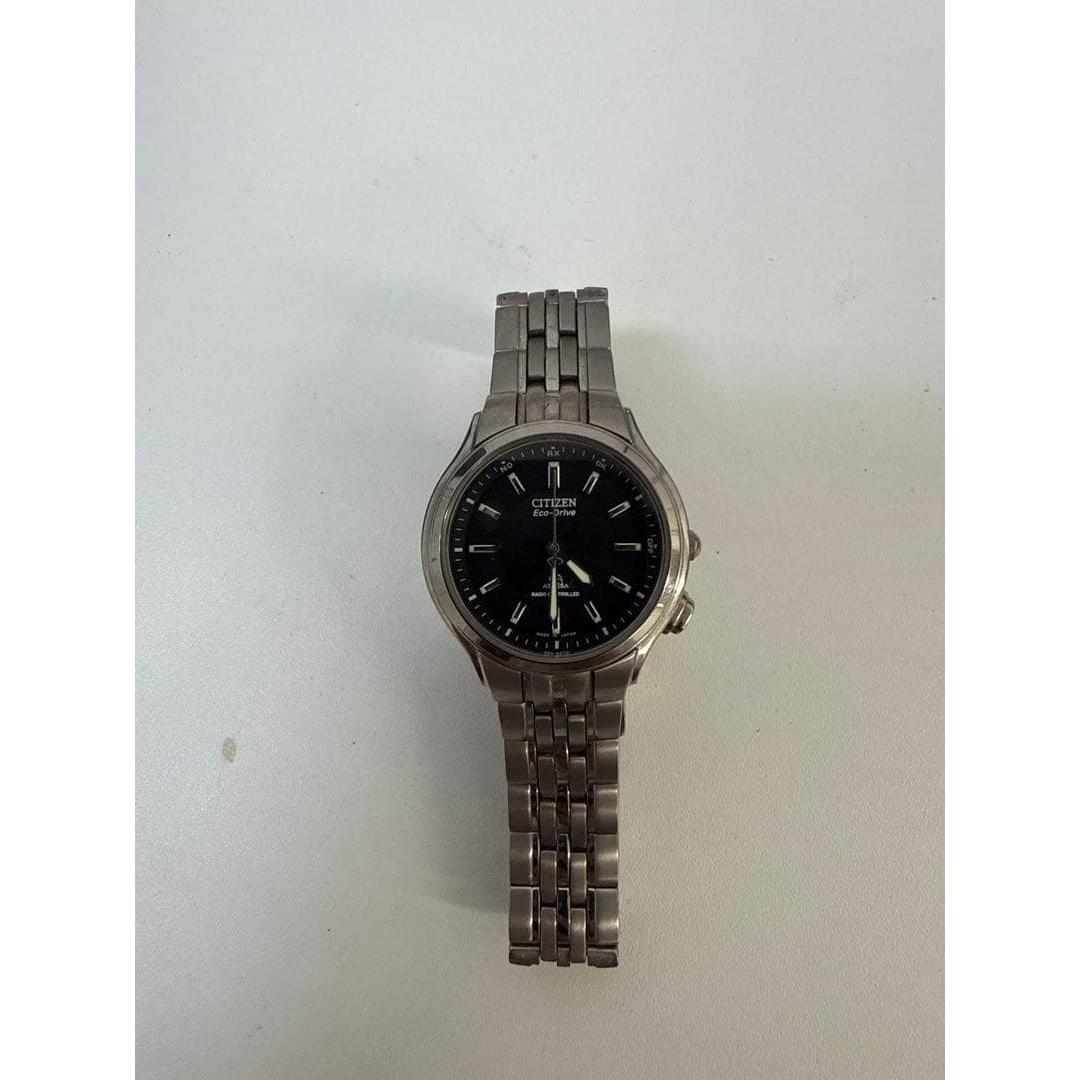 Used CITIZEN ATTESA Eco-Drive radio clock main body Fudo