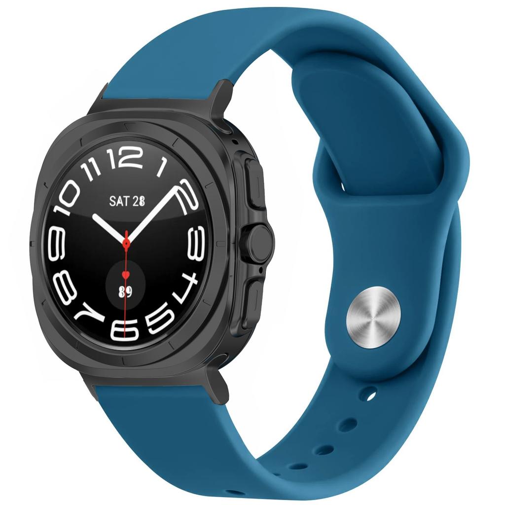 Sport Silicone Loop For Samsung Galaxy Watch 7 Ultra Strap 47mm Accessories Correa Bracelet Galaxy Watch 7 FE 44mm 40mm 40 Band