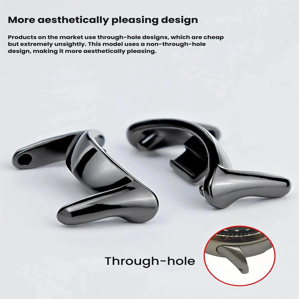 1Pair Stainless Steel Connector for Xiaomi Band 10 9 Pro 8 Strap Adapter 12mm 14mm 22mm Quick Release Watchband Linker Accessories