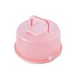 Transparent 8-Inch Handheld Cake Box for Birthdays and Tarts