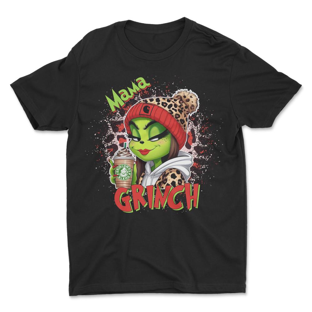 Mama Grinch T-Shirt , Christmas T-Shirt Unisex T-Shirt XXXXL