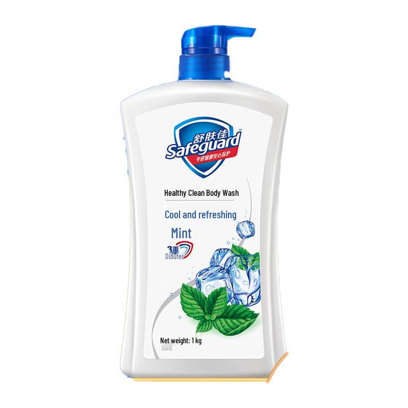 Safeguard Healthy Cleansing Shower Gel with Mint Scent