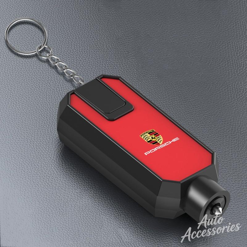 Car Safety Hammer Emergency Window Breaker Multifunctional For Porsche Panamera Macan Boxster Cayman Cayenne Accessory stickers