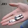 Edelstahl Geldklammer Multifunktion Mini Gürtel Schlanke Geldbörse Minimalistischer Karabiner für Outdoor